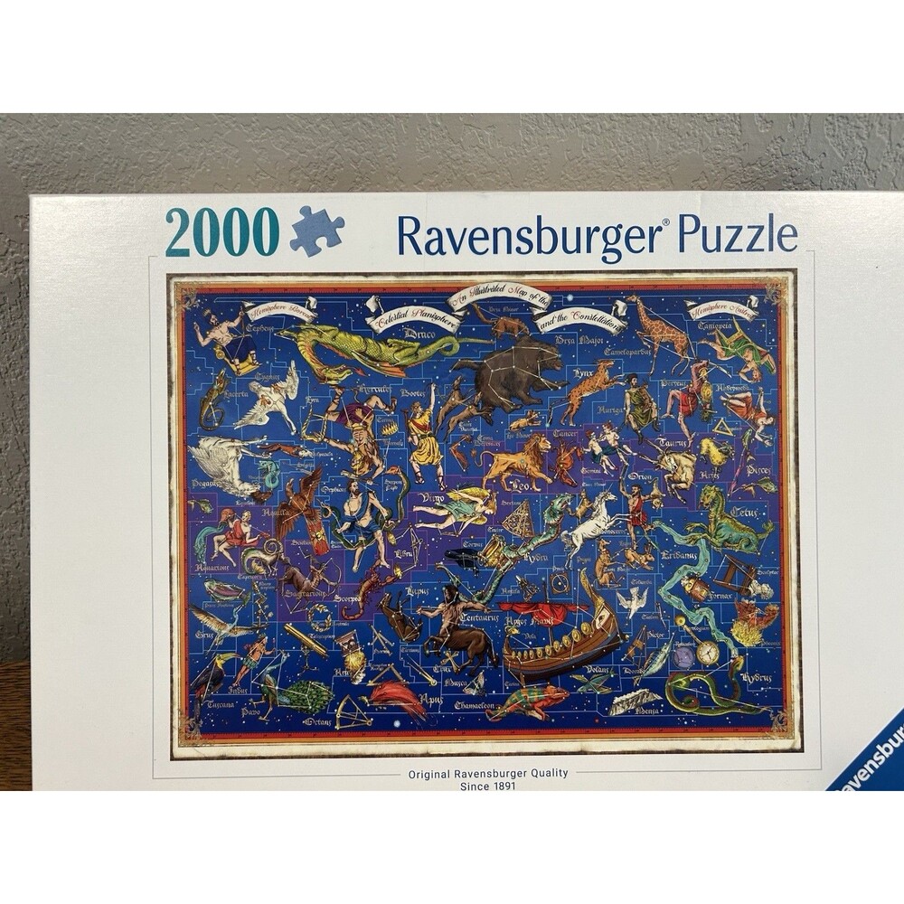 Ravensburger Puzzle Constellations 2000 PCs New Open Box 2024